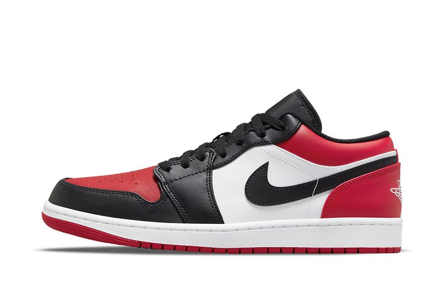 High-Quality Fake Jordan 1 Low Bred Toe 