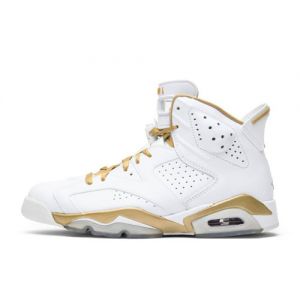 Cheap Fake Jordan 6 Golden Pack 'GMP' WHITE/METALLIC GOLD-VARSITY RED