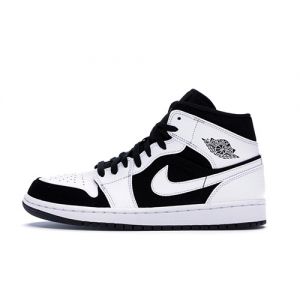 Knockoff Jordan 1 Mid 'White Black'