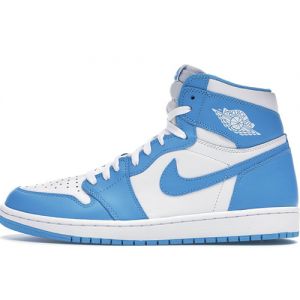 Cheap Fake Jordan 1 High Retro 'UNC' WHITE/DARK POWDER BLUE