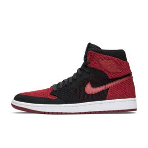 Jordan 1 Retro High OG Flyknit 'Bred' Fake Sneaker