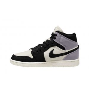 Sell Replica Air Jordan 1 Mid SE Canvas Sail Black
