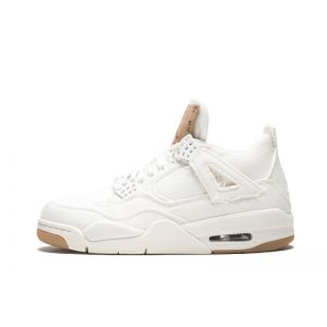 AO2571-100 Fake Levi's Jordan 4 'White Denim'  