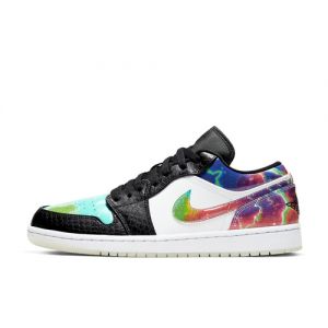 Fake Jordan 1 Low Galaxy Outside