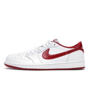 Fake Jordan 1 Retro Low 'White Varsity Red'
