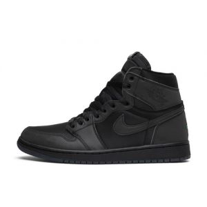 Best Fake Jordan 1 'Rox Brown' Triple Black Shoe For Sell 