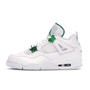 Fake Jumpman Shoes Jordan 4 'Green Metallic' 