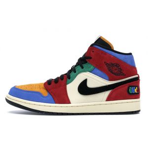 Fake Jordan 1 Mid Fearless 