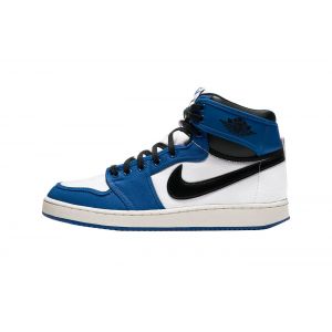Fake Jordan 1 Retro AJKO 'Storm Blue' Outside