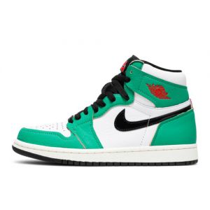 Fake Jordan 1 High 'Lucky Green' Female Sneaker