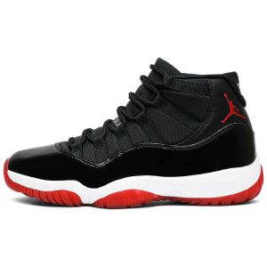 fake Jordan 11 Retro Playoffs Bred outside