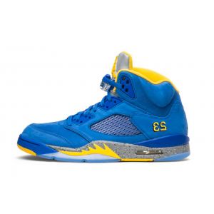 Buy Fake Jordan 5 'Laney' Blue AJ Basketball Shoes