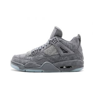 Fake KAWS Jordan 4 Shoes 'Cool Grey' 930155-003