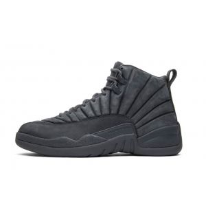 Fake PSNY Jordan 12 Retro 'Dark Grey' 130690-003