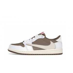 Fake Travis Scott Fragment Jordan 1 Low 'Reverse Mocha'