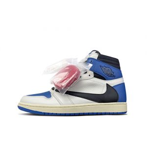 Travis Scott Fragment Jordan 1 High OG SP “Military Blue”