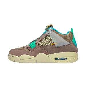 fake Union Jordan 4 'Taupe Haze' shoe's upper
