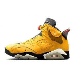 B-grade Fake Travis Scott Jordan 6 'Yellow'