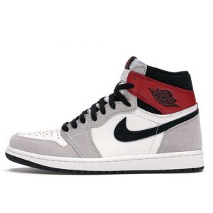 Fake Jordan 1 High 'Light Smoke Grey' Outside