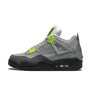 Men's Fake Jordan 4 Retro SE 'Neon 95' CT5342-007
