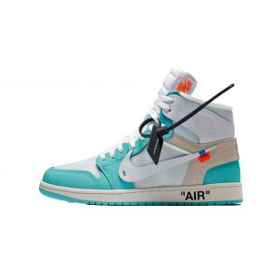 Best Fake Off-white Jordan 1 'Baby Blue' PK God Version