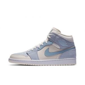 Jordan 1 Mid Mixed Textures Blue Outside