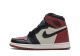 Fake Jordan 1 High 'Bred Toe' Outside
