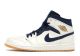 Fake Jordan 1 Mid Retro 'Jeter' SAIL/BRONZE-COLLEGE NAVY