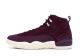 Best Fake AJ12 Retro 'Bordeaux' Suede Sneaker