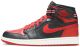 Fake Air Jordan 1 High Strap 'Bred' Outside