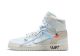 fake Jordan 1 High Off-White White shoe's Front