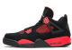Fake Jordan 4 'Red Thunder' Outside