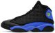 Replica Jordan 13 Retro Black Hyper Royal outside