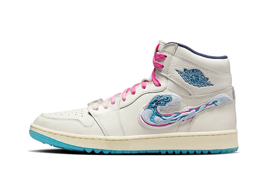 Fake Michelle Wie West x Air Jordan 1 High Golf 