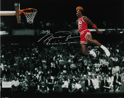 16x20 fake autograph picture michal jordan