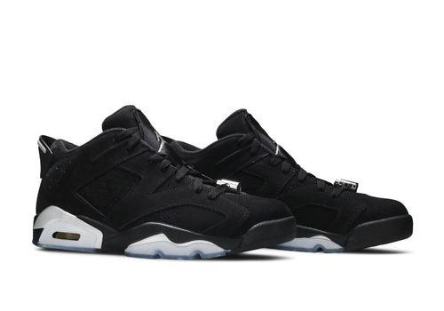 fake Jordan 6 Retro Low Chrome