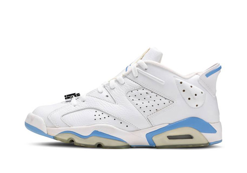 Jordan 6 Low University Blue fake