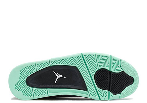 fake Jordan 4 Retro Green Glow