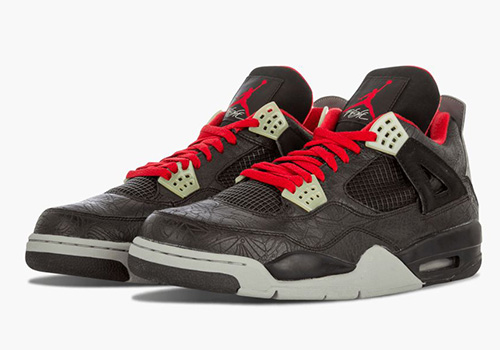 fake Jordan 4 Retro Black Laser