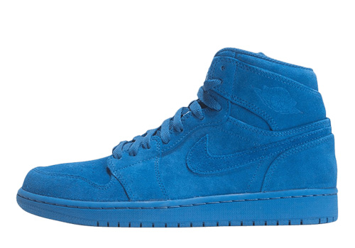 Jordan 1 Blue Suede fake