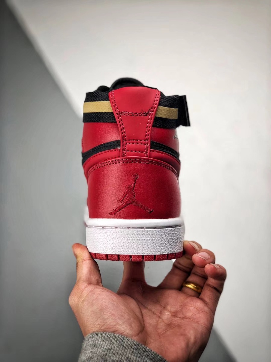 fake Jordan 1 Strap Bred