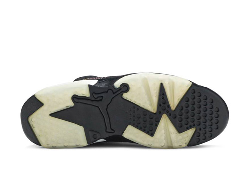 Jordan 6 Lakers fake