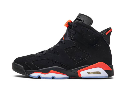 Jordan 6 Black Infrared fake