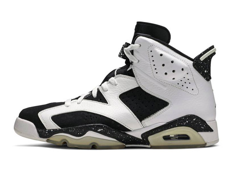 Jordan 6 Retro Oreo fake