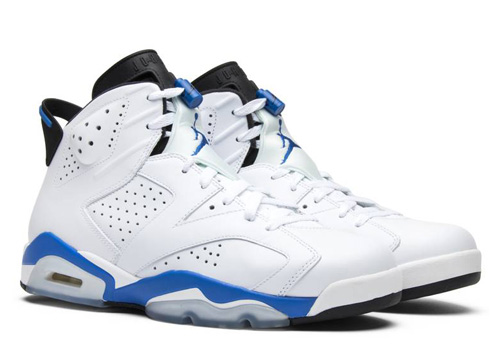fake Jordan 6 Sport Blue