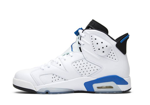 fake Jordan 6 Sport Blue
