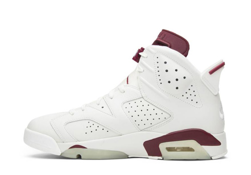 air jordan 6 maroon fake vs real