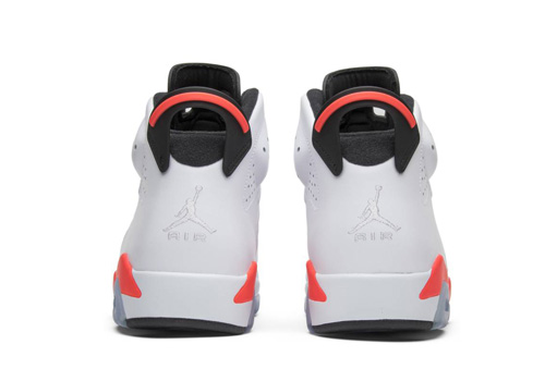 fake jordan 6 infrared white