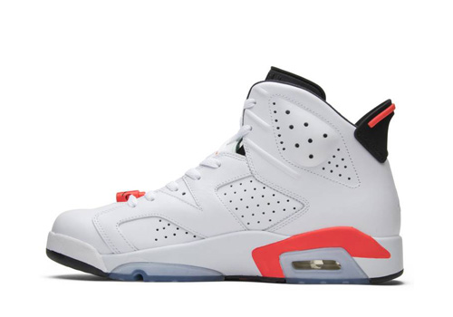 fake jordan 6 infrared white