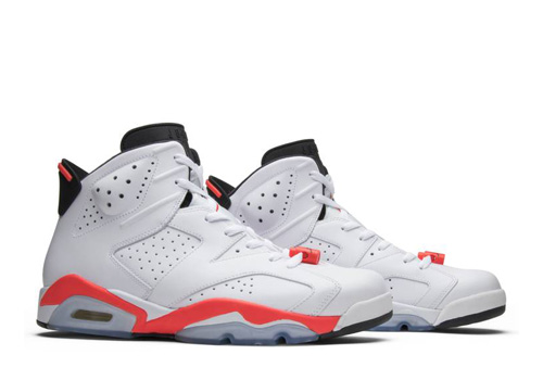 fake jordan 6 infrared white